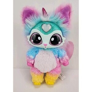 Magic Mixies Magical Rainbow Unicorn Plush Fox Pet Stuffed Animal Tested Works